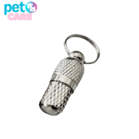 قلادة مع بطاقة تعريف للحيوانات الاليفة، للقطط والج...