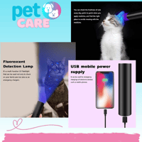 كاشف اختبار الفطريات بالاشعة فوق البنفسجية