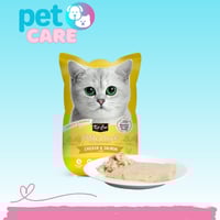 كت كات بتيت طعام متكامل ومتوازن دجاج وسلمون في جيل...