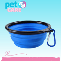 وعاء طعام قابل للطي للحيوانات الاليفة 350 مل