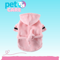 روب استحمام للكلاب الصغيرة