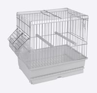 قفص نقل فاخر ابيض قاعدة ابيض sta