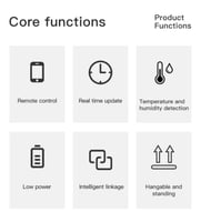 مقاس حرارة و رطوبة WIFI TEMPERATURE AND HUMIDITY