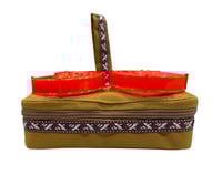 اربع علب برطمان مع الجراب