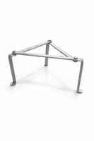 كرسي نار حائل منقوش سفط