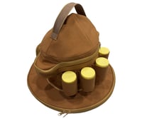 شنطة عزبة قدر ضغط تنزاني مع 4 علب