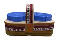 علب برطمان مع جراب السنام