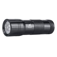 كشاف العقارب اضاءة بنفسجية، كشاف ليد، اسود، 12 لمب...