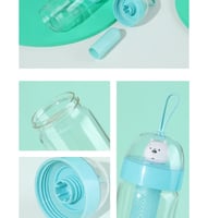 زجاجة تحضير الشاي الدببة الثلاثة (ازرق) - 370 مل -...