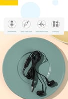 سماعة سلكية بخاصية تقليل الضوضاء - اسود