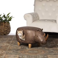 بيت للقطط والكلاب شكل فرس النهر