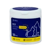 مناديل لتنظيف الاسنان للقطط والكلاب 50 قطعة