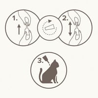 بيفار امبوله فيبروتيك للقضاء على براغيث للقطط 3 ام...