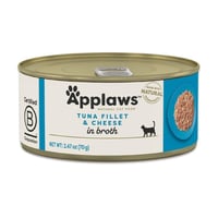 كرتون ابلاوز طعام رطب معلبات التونة مع الجبن للقطط...