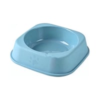 صحن اكل للقطط بلاستيك - ألوان متعددة