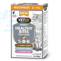 فيت اي كيو هيلثي بايتس مجموعه مكافئات قطط صحية للع...