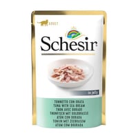 شيزر طعام رطب اظرف شرائح التونة مع سمك الدنيس للقط...