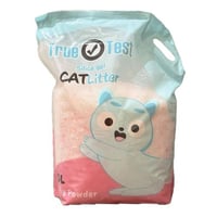 ترو تيست رمل كريستال للقطط برائحة بيبي باودر-احجام...