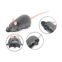 لعبة فأرة الكترونية مع جهاز تحكم عن بعد للقطط والك...