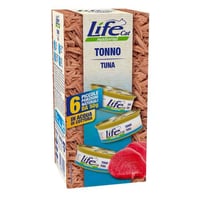 لايف كات طعام رطب للقطط بنكهة التونة 6×50ج