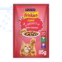 بيورينا فريسكس طعام رطب للقطط الصغيرة بنكهة الدجاج...