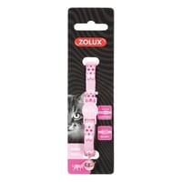 زولكس طوق نايلون مع نقشة مميزة - وردي