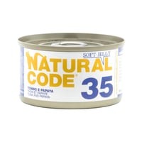 ناتشورال كود 12 معلبات بالتونة والبابايا للقطط 85g