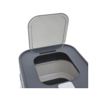 لتر بوكس قطط مغلق صندوق رمل مع فلتر هواء للقطط متع...