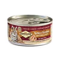 كارنيلوف معلبات بنكهة الديك الرومي ولحم الرنة للقط...