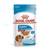 رويال كانين طعام رطب ميديم بوبي للجراء الصغيرة 140...