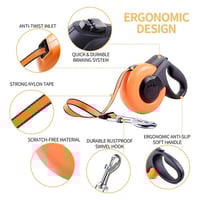 فيدا ام سفن بلس مشد أوتوماتيكي للتنزه للكلاب لون ا...