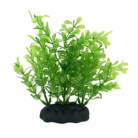 زينة حوض سمك نباتات خضراء 15 سم