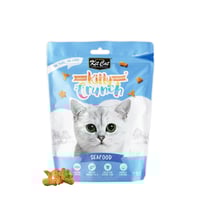 كت كات كيتي كرنش مكافات للقطط بنكهة المأكولات البح...