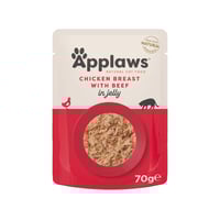 كرتون ابلاوز طعام رطب صدور الدجاج مع اللحم البقري...