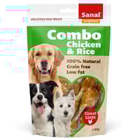 سنال مكافآت كلاب كومبو الدجاج و أرز 80 جرام