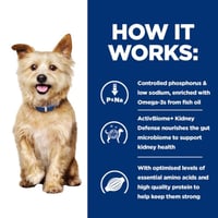 هيلز طعام جاف بيطري k/d للكلاب لدعم وظائف الكلى 1....