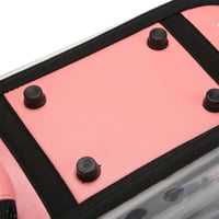 حقيبة ظهر لحمل القطط والحيوانات الاليفة لون وردي