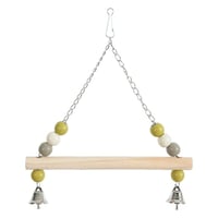 زولكس ارجوحة خشبية مع سلسلة معدنية