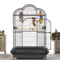 قفص كبير للببغاوات الكبيرة والماكاو يلبي راحة البب...