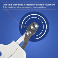 مقص أظافر للقطط و الكلاب - ألوان متعددة