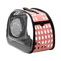 حقيبة ظهر لحمل القطط والحيوانات الاليفة لون وردي