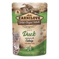 اظرف كارنيلوف طعام رطب بنكهة البط و الكاتنيب للقطط...