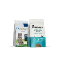 ابلاوز طعام جاف للقطط المعقمه بنكهة سمك المحيط مع...