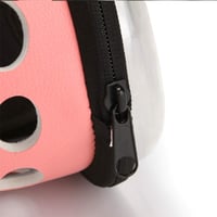 حقيبة ظهر لحمل القطط والحيوانات الاليفة لون وردي