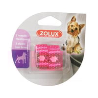 زولكس ربطة شعر للكلاب 2 حبة - متعدد الاشكال