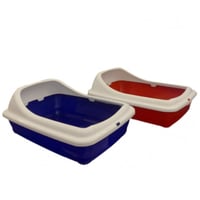 صندوق رمل كبير للقطط متعدد الالوان 1 حبة