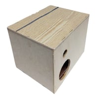 كوخ ببغاء خشب كبير