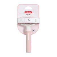 زولكس آنا مشط شعر رأس ناعم للقطط وردي S