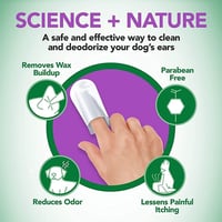 فيتس بيست مناديل تعقيم و تنظيف الاذن من عث القطط و...