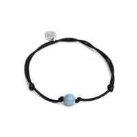 اسورة خيط حجر اكوامارين